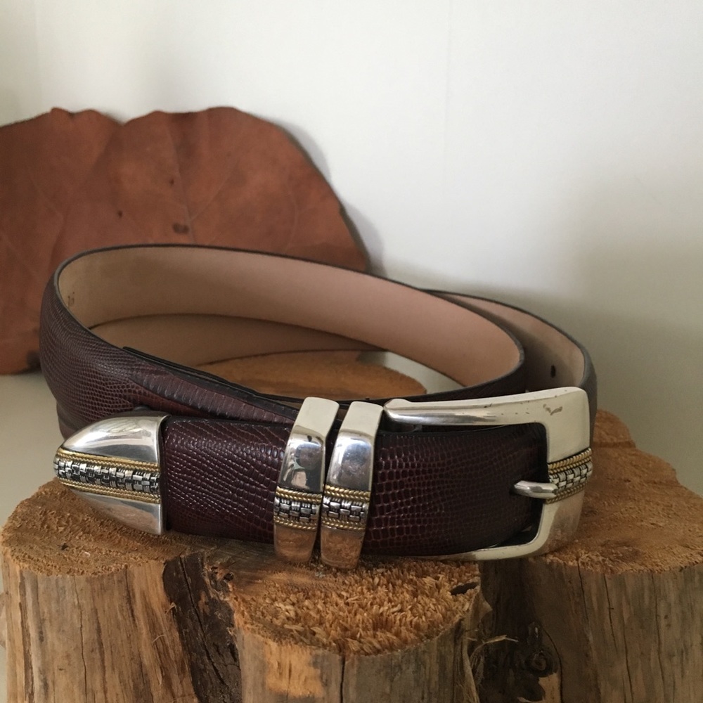 Brown Leather Belt